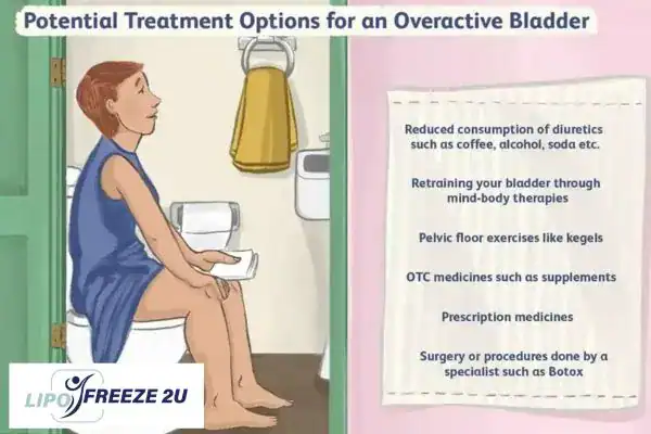 image of woman on toilet because of an overactive bladder Whitstable